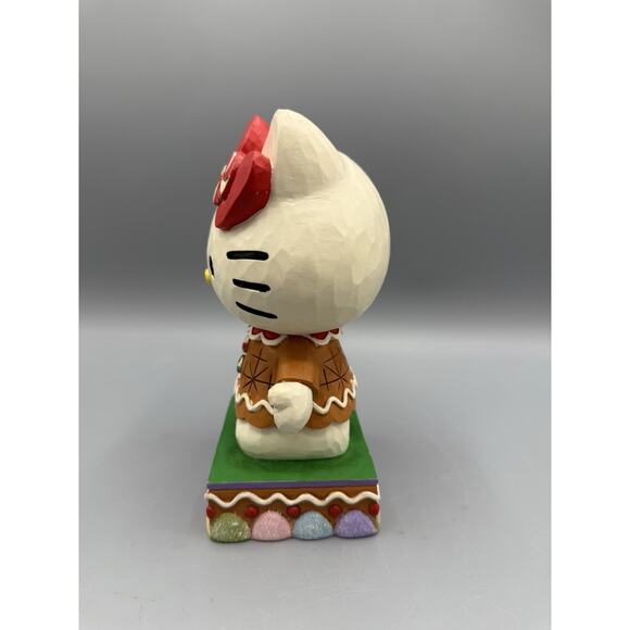 Hello Kitty Jim Shore Gingerbread Figurine 6015983 Christmas Holiday 6” No Box - Picture 4 of 6